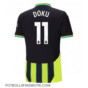 Manchester City Jeremy Doku #11 Replika Bortatröja 2024-25 Kortärmad